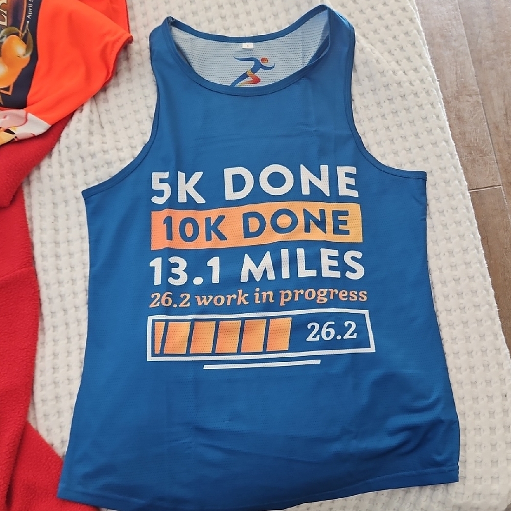 Women/Men Blue Tank